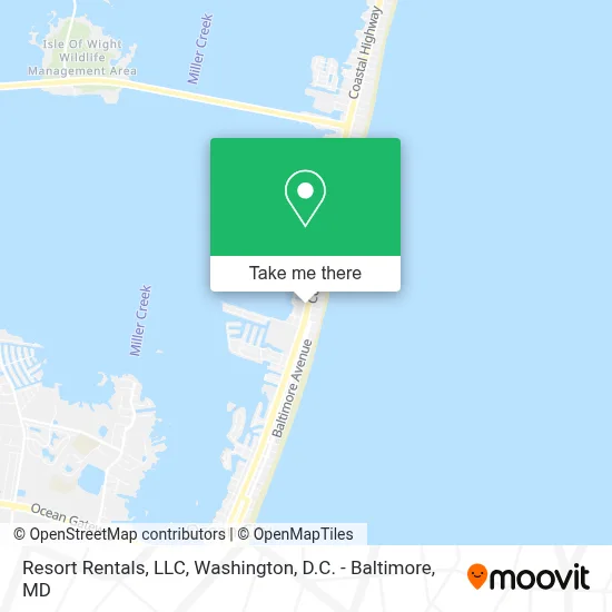 Resort Rentals, LLC map