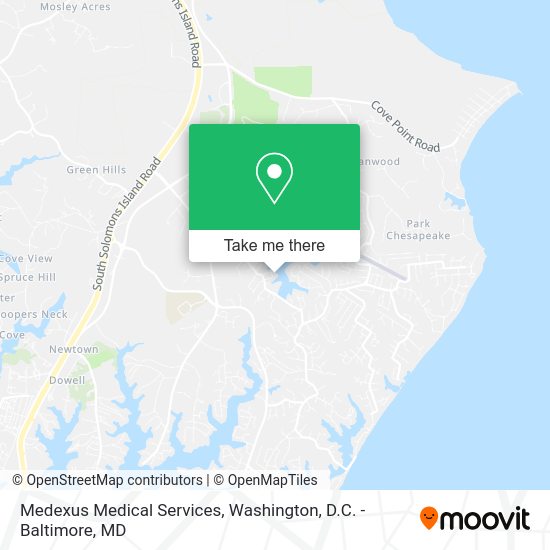 Medexus Medical Services map
