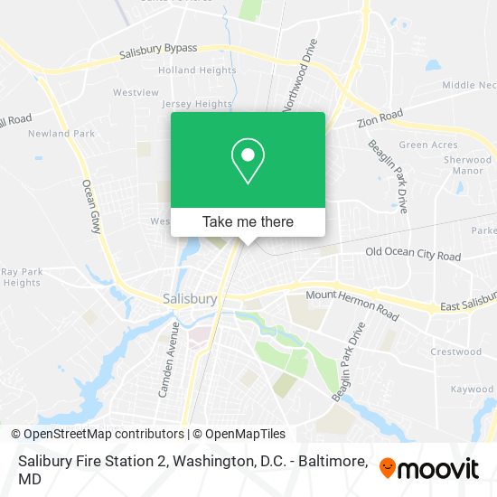 Salibury Fire Station 2 map