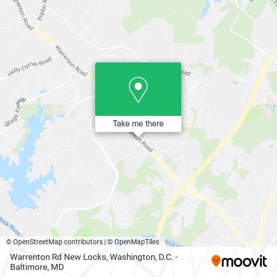 Warrenton Rd New Locks map
