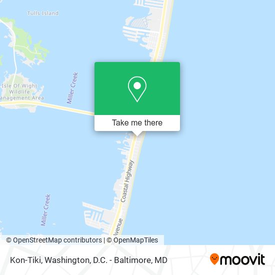Kon-Tiki map