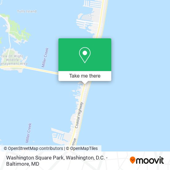Mapa de Washington Square Park