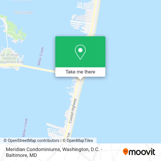 Meridian Condominiums map