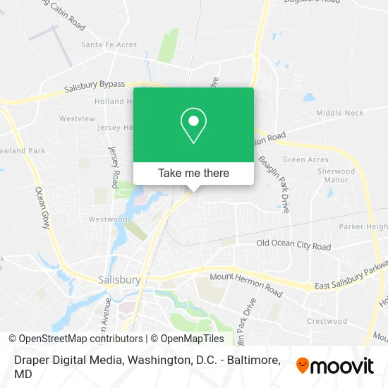 Draper Digital Media map