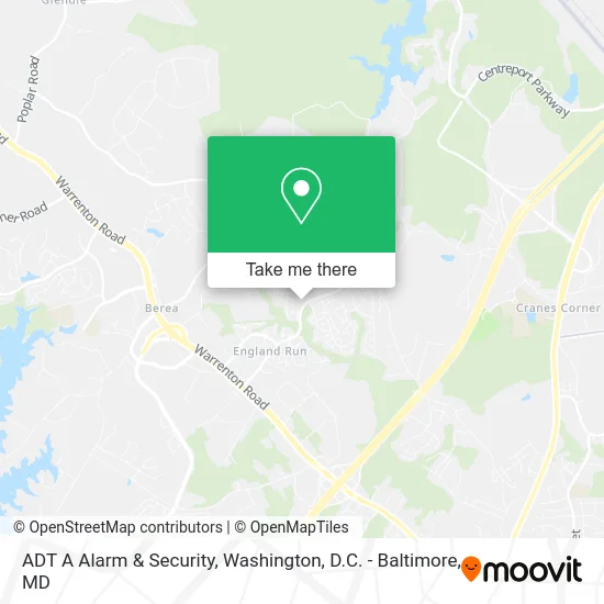 ADT A Alarm & Security map