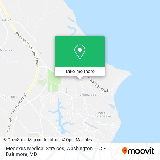 Medexus Medical Services map