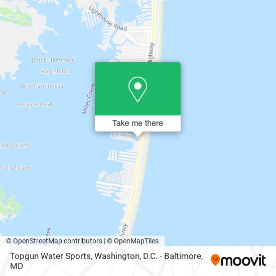 Mapa de Topgun Water Sports