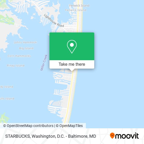 STARBUCKS map