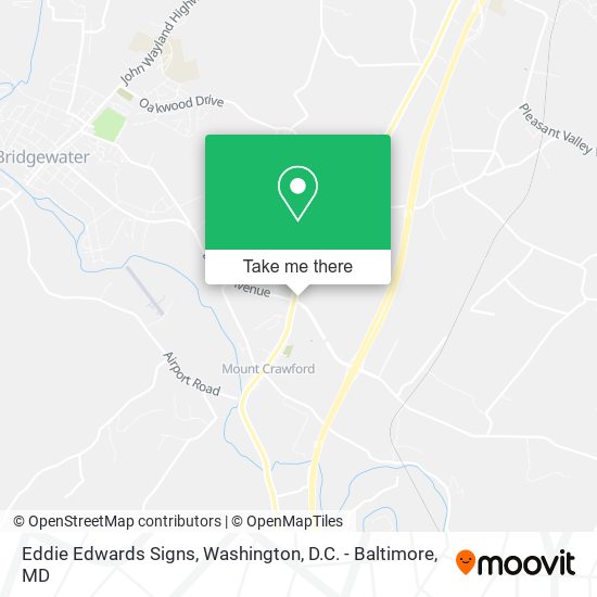 Mapa de Eddie Edwards Signs