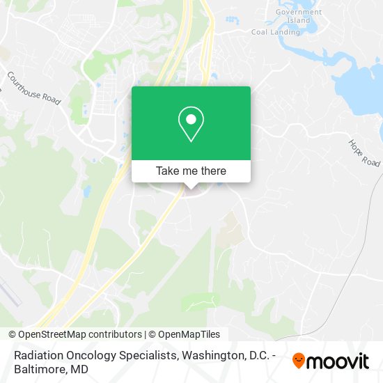 Mapa de Radiation Oncology Specialists