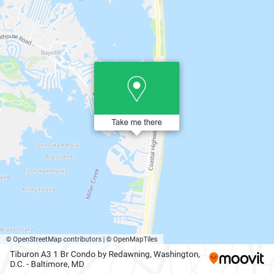 Tiburon A3 1 Br Condo by Redawning map