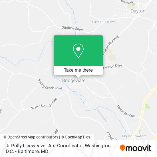 Mapa de Jr Polly Lineweaver Apt Coordinator