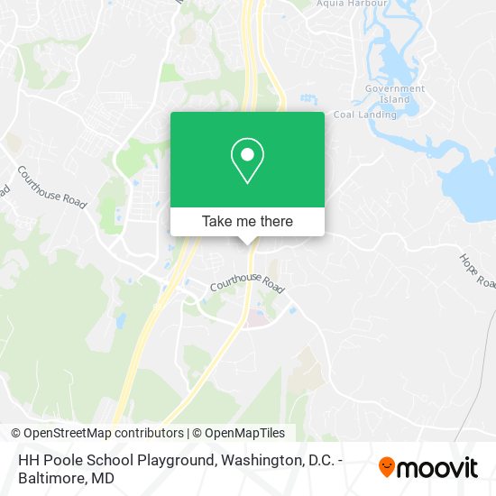 Mapa de HH Poole School Playground