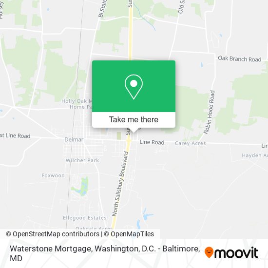 Waterstone Mortgage map