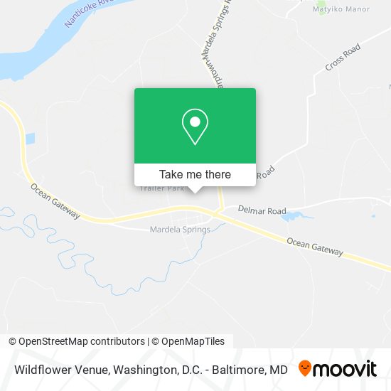 Wildflower Venue map
