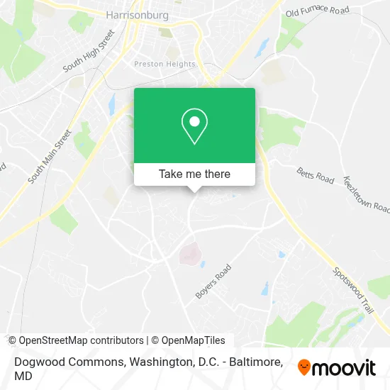Dogwood Commons map