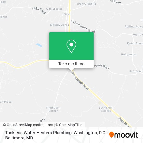Mapa de Tankless Water Heaters Plumbing