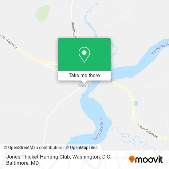 Jones Thicket Hunting Club map