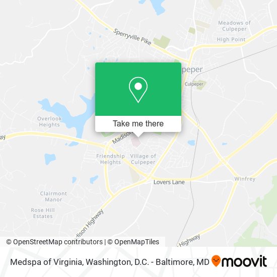 Mapa de Medspa of Virginia