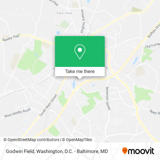 Godwin Field map