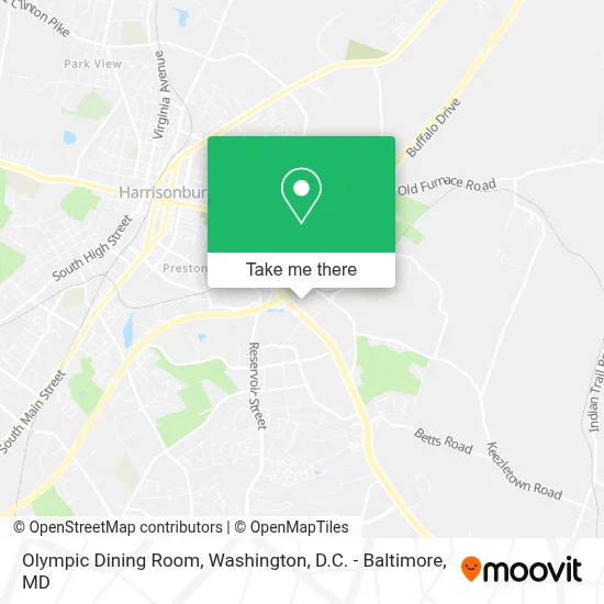 Olympic Dining Room map