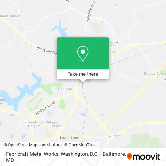 Mapa de Fabricraft Metal Works