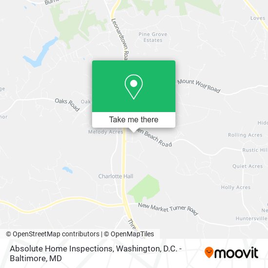 Absolute Home Inspections map