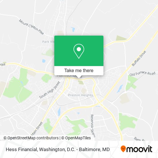 Hess Financial map