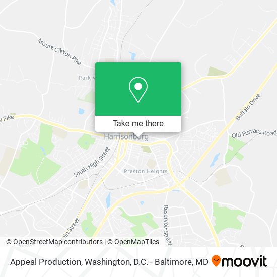 Mapa de Appeal Production