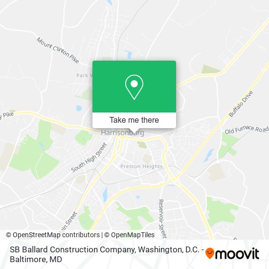 SB Ballard Construction Company map