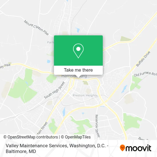 Valley Maintenance Services map
