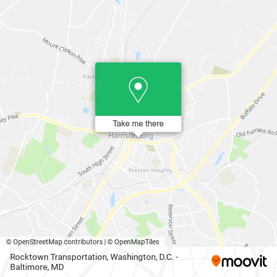 Rocktown Transportation map