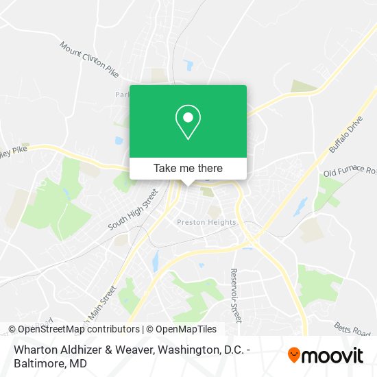 Mapa de Wharton Aldhizer & Weaver