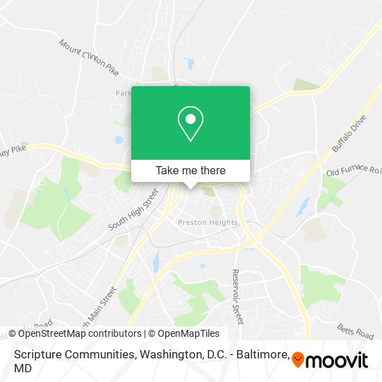 Scripture Communities map