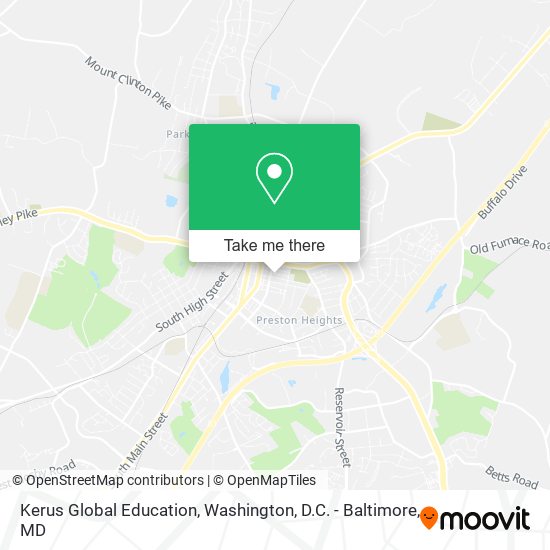 Kerus Global Education map