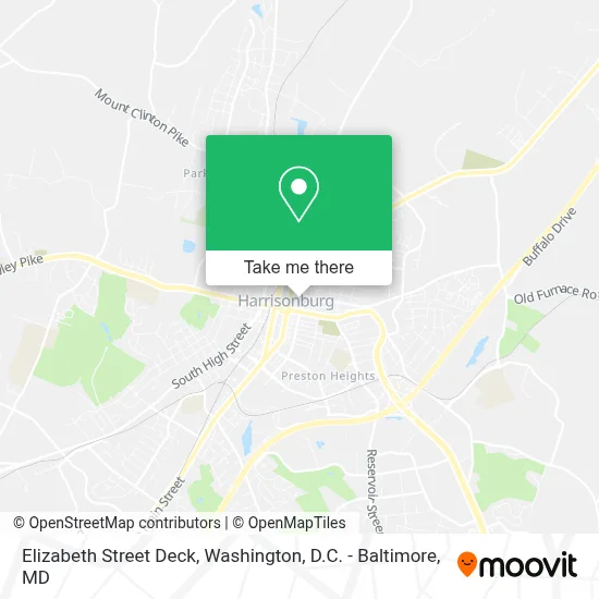 Elizabeth Street Deck map