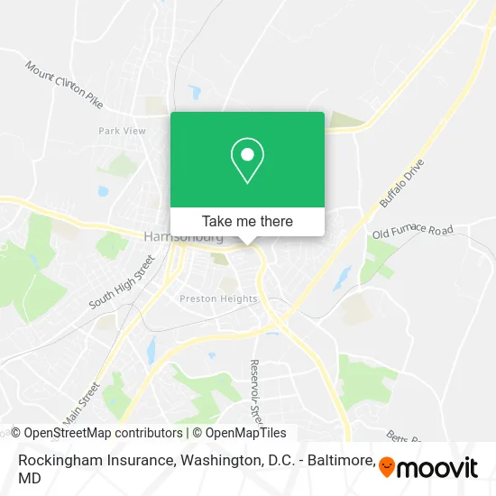Rockingham Insurance map