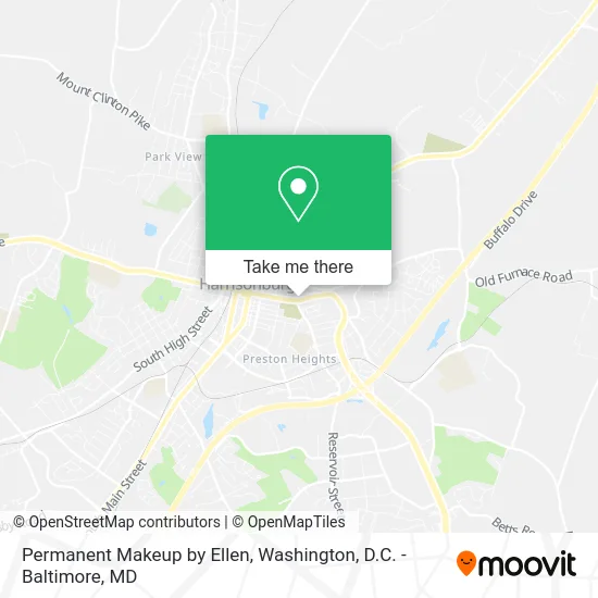 Permanent Makeup by Ellen map