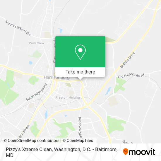 Pizzy's Xtreme Clean map