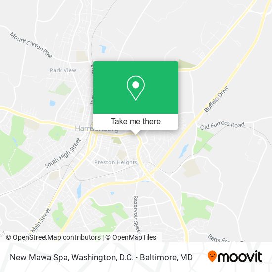 New Mawa Spa map