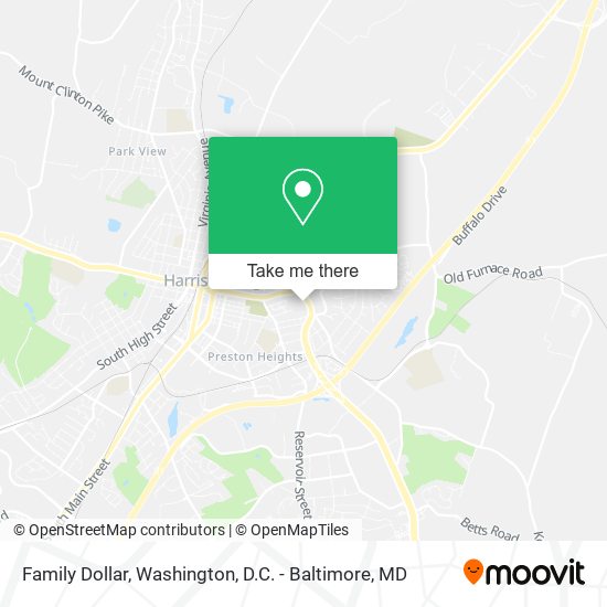 Family Dollar map