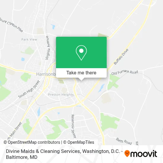 Divine Maids & Cleaning Services map