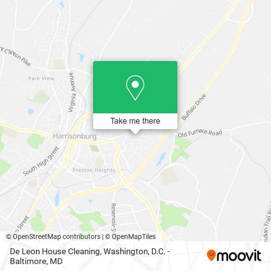 De Leon House Cleaning map