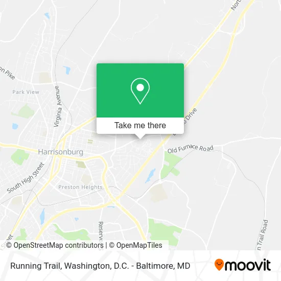 Running Trail map