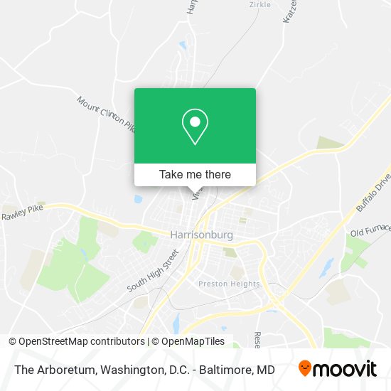 Mapa de The Arboretum