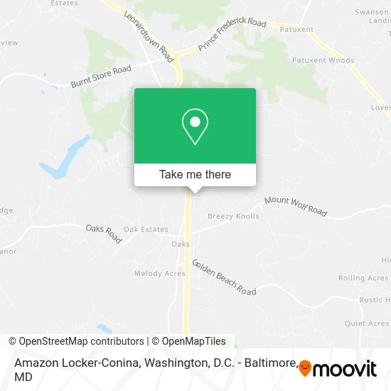 Amazon Locker-Conina map