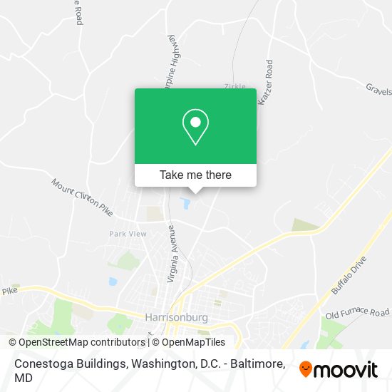 Mapa de Conestoga Buildings