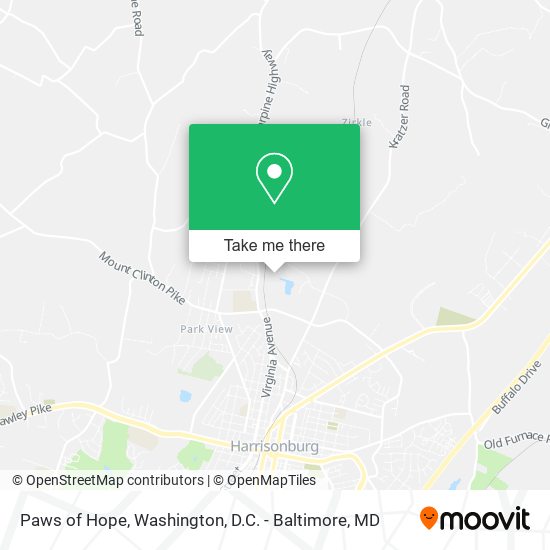 Mapa de Paws of Hope