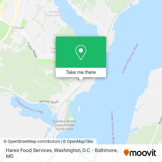 Mapa de Hares Food Services