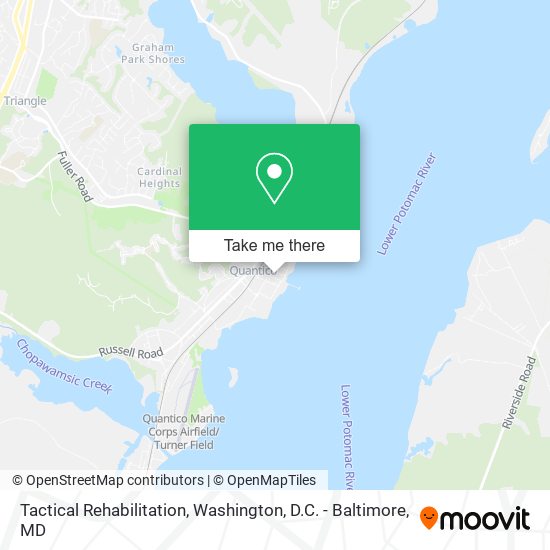 Mapa de Tactical Rehabilitation